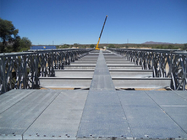 SSR Q355B steel bailey portable temporary bridge
