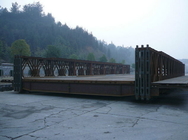 compact 200# steel bailey bridge/portable steel bridge